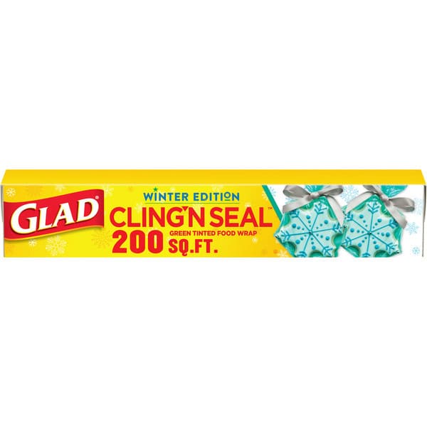Glad Clingwrap Plastic Food Wrap, Winter Edition