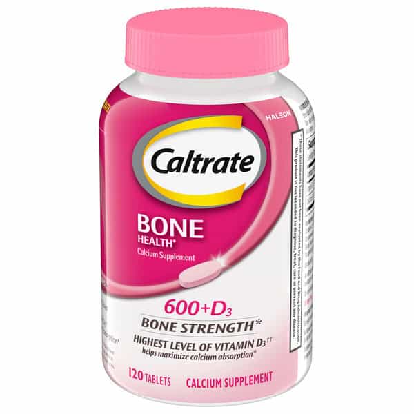 Caltrate Calcium and Vitamin D Supplement Tablets