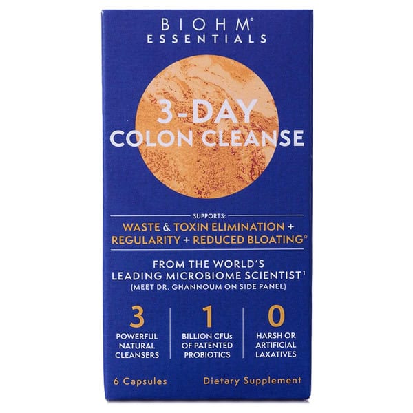 Biohm Essentials 3-Day Colon Cleanse, Natural Waste & Toxin Elimination