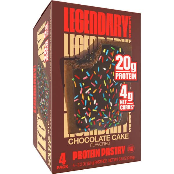 Legendary Foods Protein Pastry, Chocolate Cake