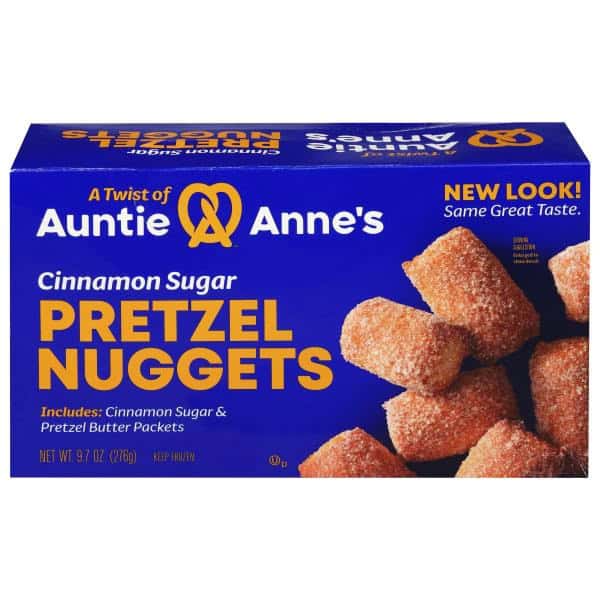 Auntie Anne's Cinnamon Sugar Pretzel Nuggets