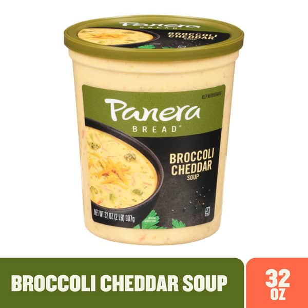 Panera Bread Broccoli Cheddar Soup Cup