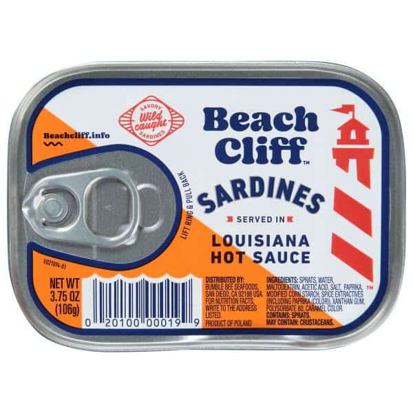 Beach Cliff Sardines