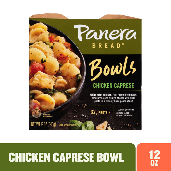 Panera Bread Chicken Caprese Pasta Meal