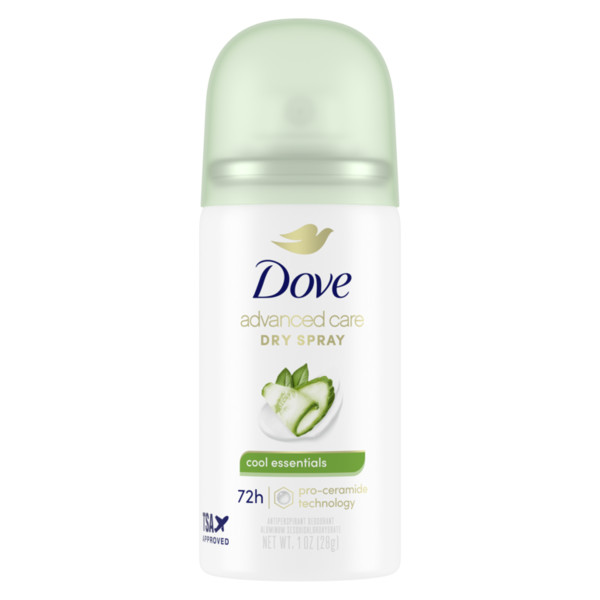 Dove Antiperspirant Deodorant Dry Spray Cool Essentials