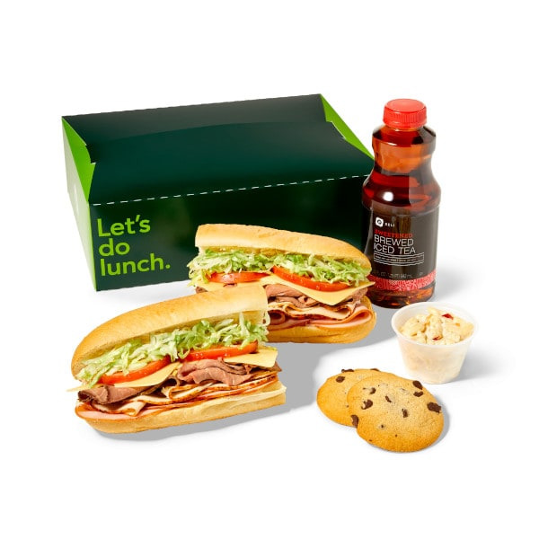 Boar's Head Board Room Box Lunch Whole Sub With Lettuce And Tomato (Requires 24-hour lead time)