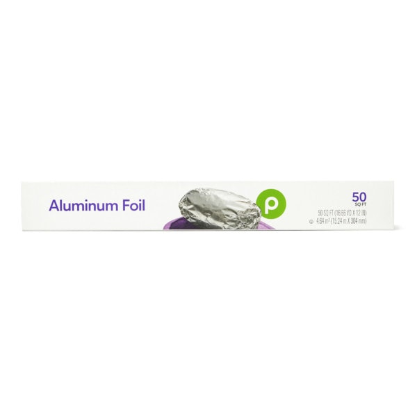 Publix Aluminum Foil, 50 Square Feet