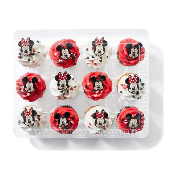 Mickey and Minnie Cupcakes 12-count