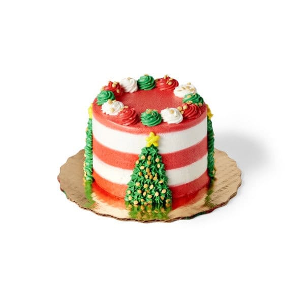 Christmas Tree Mini Cake (Requires 24-hour lead time)