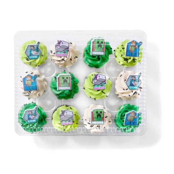 Minecraft Cupcakes 12-count