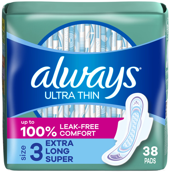 Always Ultra Thin Pads with Wings