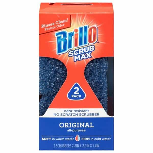 Brillo Scrub Max - 2.18 x 2.9 x1.4 in