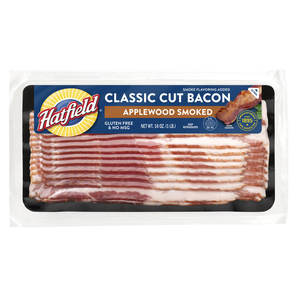Hatfield Applewood Smoked Bacon, Classic Cut