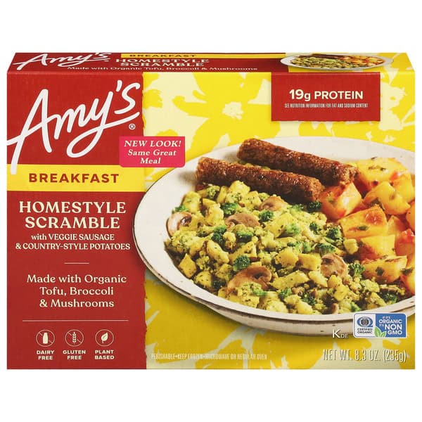 Amy's Kitchen Scramble, Homestyle, Breakfast
