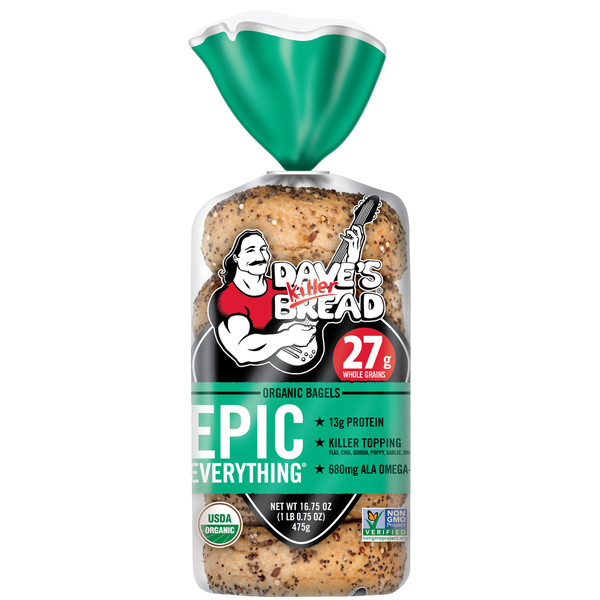 Dave's Killer Bread Epic Everything Organic Bagels