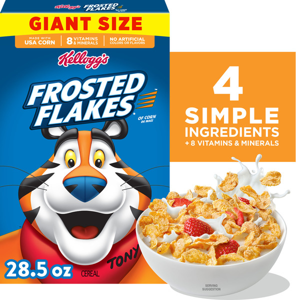 Frosted Flakes Frosted Flakes Breakfast Cereal, Original, Giant Size