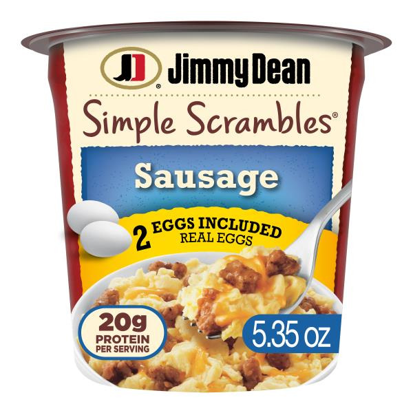 Jimmy Dean Sausage Simple Scrambles