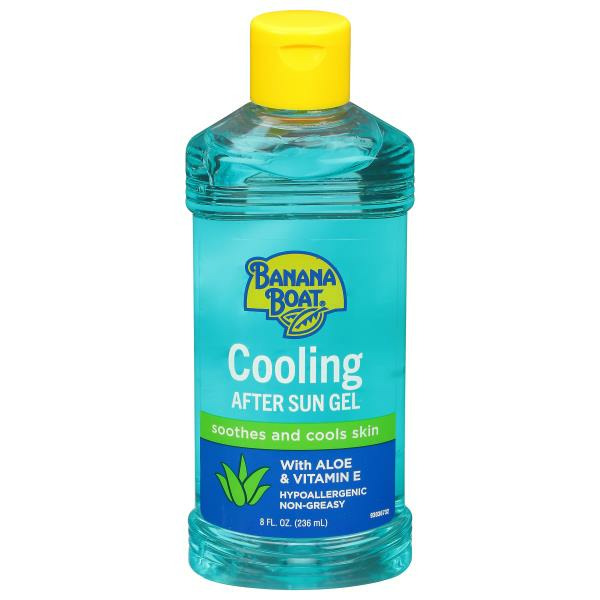 Banana Boat Cooling  Gel with Aloe Vera and Vitamin E, 8 Fl Oz