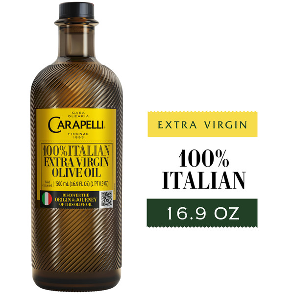Carapelli Olive Oil, Extra Virgin, 100% Italian