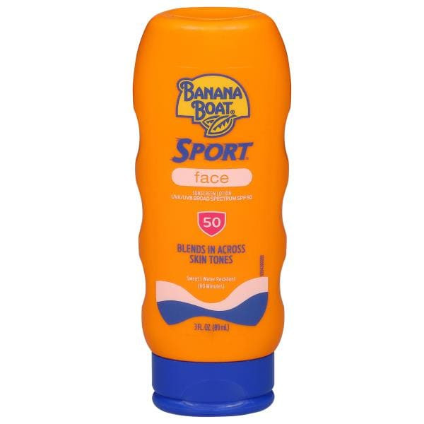 Banana Boat Face Lotion, SPF 50