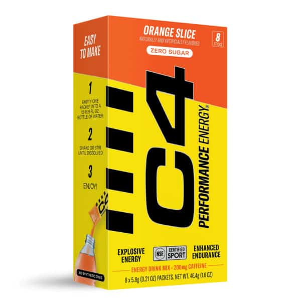 C4 Performance Energy Orange Slice Drink Mix