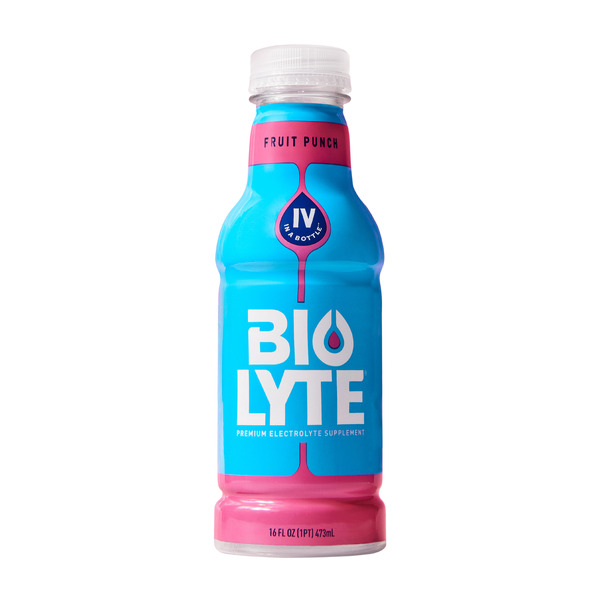 Biolyte Fruit Punch, The IV in a bottle