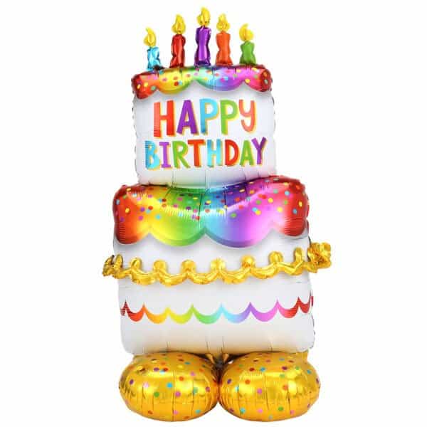 Aerial Bouquets Air Balloon Birthday Cake