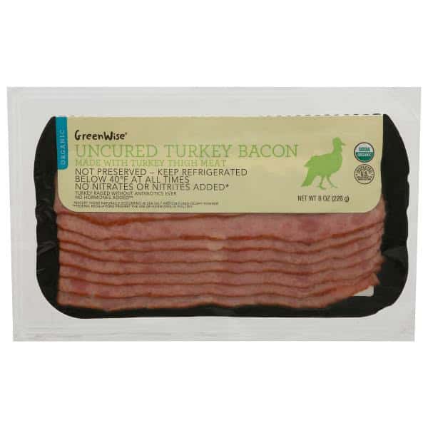 GreenWise Organic Turkey Bacon, Uncured