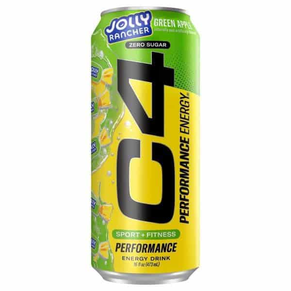 C4 Energy C4 Performance Energy Jolly Rancher Green Apple