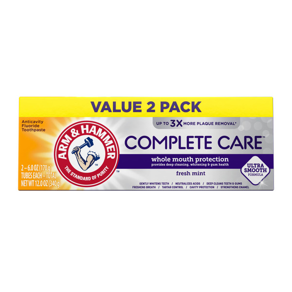 Arm & Hammer Complete Care Toothpaste 2-Pack