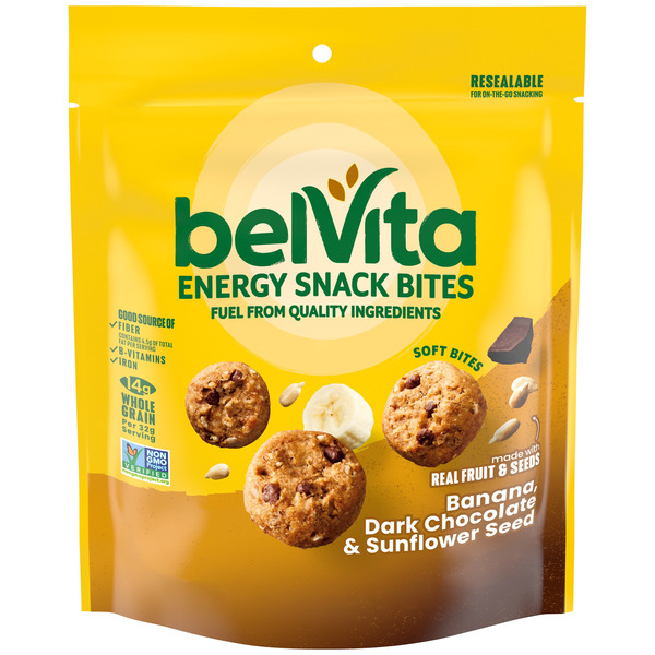 BELVITA Banana, Dark Chocolate And Sunflower Seed 5 oz