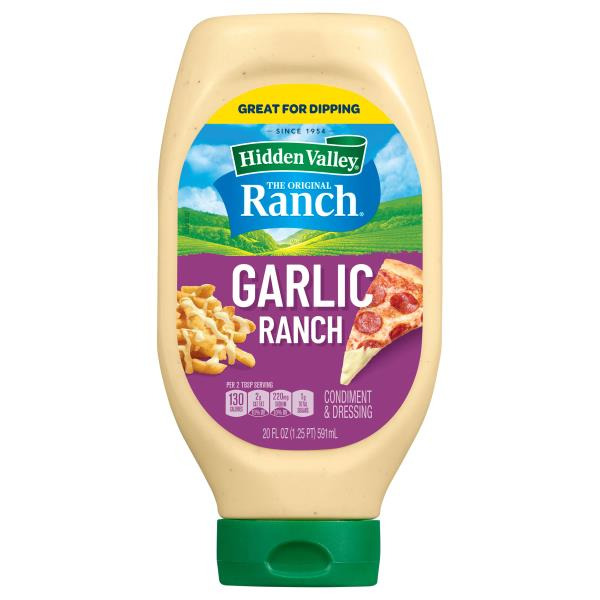 Hidden Valley Garlic Ranch Condiment & Dressing