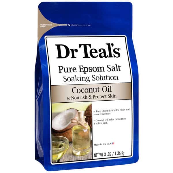 Dr Teal’s Pure Epsom Salt Soak with Coconut Oil