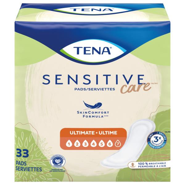 TENA Intimates Ultimate Absorbency Bladder Control Pads, Regular